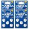 20db VARTA CR2032 DL2032 ECR2032 Lithium gombelem 4db 5db-os bliszter rkhoz, autkulcsokhoz