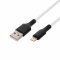 USB A - Apple Lightning tltkbel, 2.1A, 1m, fehr